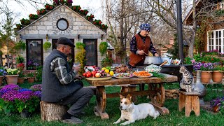 Village Style Dinner Authentic Turkish Cuisine 🇹🇷 [upl. by Kile773]