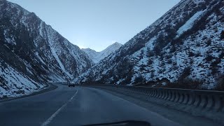 Дорога из Бишкека в Ош Киргизия Через горы и долины  Road from Bishkek to Osh Kyrgyzstan [upl. by Sherrard]