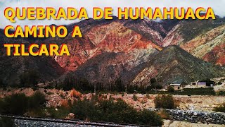 RECORRIENDO LA QUEBRADA DE HUMAHUACA ESTE PUEBLO ES HERMOSO TILCARA JUJUY [upl. by Ylatfen134]