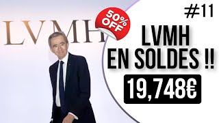 LVMH est en soldes fautil acheter  11 [upl. by Eirlav]