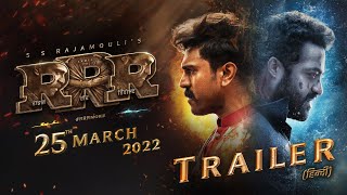 RRR Official Trailer Hindi India’s Biggest Action Drama  NTRRamCharanAjayDAliaB  SS Rajamouli [upl. by Womack]