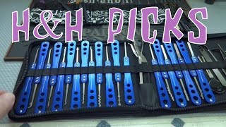 784 Review HampH 30Piece Lock Pick Set [upl. by Niliak]