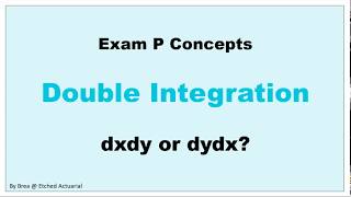 dxdy or dydx double integration limits [upl. by Hudgens696]