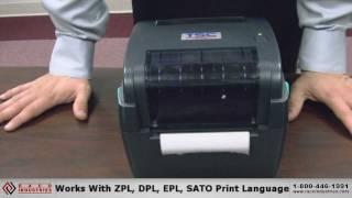 TSC TTP245C Desktop Thermal Printer [upl. by Katrinka927]