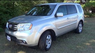 2012 Honda Pilot EXL Startup Tour amp Test Drive [upl. by Noizneb]