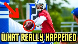 Anthony Richardson MAKING PLAYS During JOINT Practice With Arizona Cardinals At Colts Training Camp [upl. by Nnylekoorb]