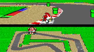 TAS SNES Super Mario Kart  Mario Circuit 1 in 054quot91 [upl. by Debo]