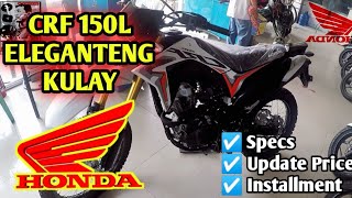 Honda CRF 150L White  Full Specs  Update Price 2023 [upl. by Anitsud461]