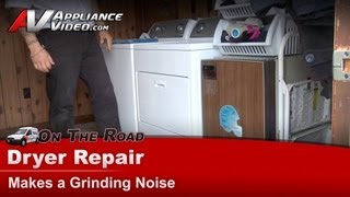 Whirlpool Dryer Repair  Makes a Grinding Noise  Blower Wheel [upl. by Einohpets]