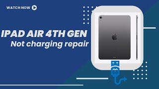 iPad Air 4 No Power  Not Charging  Charging port repair [upl. by Cahn495]