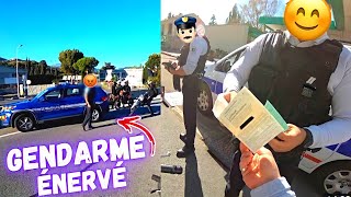 😡UN GENDARME ÉNERVÉ IL SARRETE DEVANT LES MOTARDS  POLICIER COOL  MOTARDS vs POLICE [upl. by Magnuson]