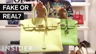 How To Spot Fake Designer Bags [upl. by Schiff]