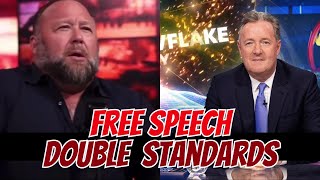 Piers Morgans double standards and Alex Jones reinstated 🤯⚠️ [upl. by Micro]