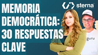 Ley de Memoria Democratica Hay tiempo para sacar nacionalidad española 30 respuestas expertas [upl. by Lednyc]