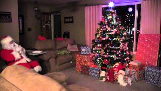 Santas Visit to the Fortin house 2011  HD 1080p Video Sharing [upl. by Othilie]