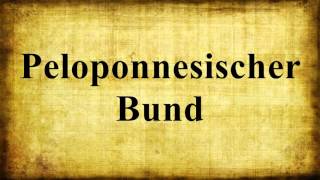 Peloponnesischer Bund [upl. by Alexia]