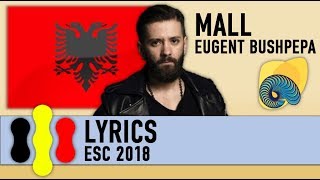 Mall  Eugent Bushpepa Lyrics [upl. by Ennaxxor577]