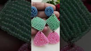 Handmade jewellery by us trusted page also in insta handmadeearrings music newsong [upl. by Orbadiah]