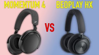 Sennheiser Momentum 4 Wireless vs Bang amp Olufsen BeoPlay HX  Full Specs Compare Headphones [upl. by Atilrak217]