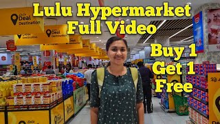 Lulu mall trivandrum  lulu hypermarket  inside views  food court  full review [upl. by Tish]