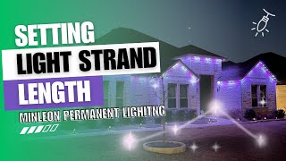 Setting Light Strip Length [upl. by Aizan]