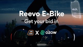 This ultrarare Reevo ebike could be yours Join the WeBuyCars online auction from 27 May – 31 May [upl. by Ozzie]