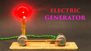 Electric Generator Using DC Motor [upl. by Vareck]