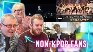 British Family Reacts to ATEEZ  Wonderland The Real  Kingdom Performance  NonKpop Fans React [upl. by Kalfas]