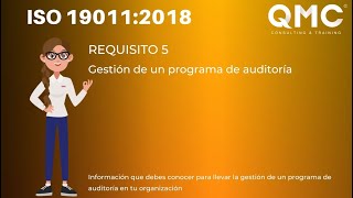 ISO 19011 2018 Requisito 5 Gestión de un programa de Auditoría [upl. by Cheung]