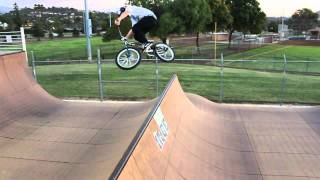 Escondido Skate Park BMX session [upl. by Noseyt118]