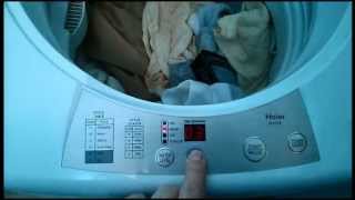 Haier HLP23E Portable Washing Machine OverviewReview [upl. by Lienet]