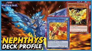 NEPHTHYS  O DECK DA DEUSA RITUAL NO MASTER DUEL  Deck Profile amp Combos [upl. by Peugia]