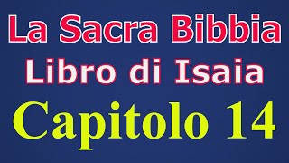 La Sacra Bibbia Libro di Isaia capitolo 14° [upl. by Akienahs]