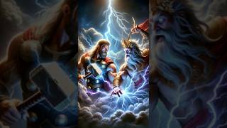 Thor Vs Zeus Who would win Thor zeus godofthunder godofwar epicmythologymatrix [upl. by Analeh]