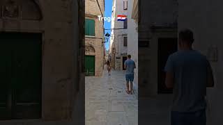 Exploring Trogir old town trogir croatia travel [upl. by Yrro]