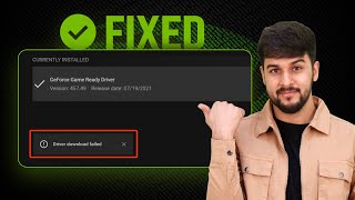 How to Fix Nvidia GeForce Experience Driver Download Failed Error [upl. by Angadreme36]