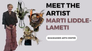 Shiawassee Arts Center Presents Fiber Artist Marti Liddle Lameti Meet the Artist interview [upl. by Robinet]