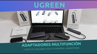 ✅ ADAPTADORES MULTIFUNCIÓN UGREEN  ANÁLISIS Y PRUEBAS A FONDO [upl. by Stelle151]