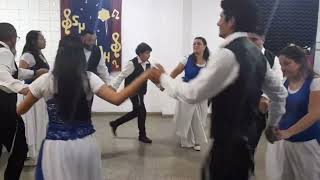 Tzadik Katamar  Grupo de Danzas quotAm Israel Jaiquot [upl. by Enelhtac]