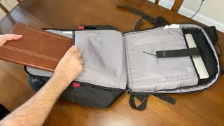 Samsonite Xenon Backpack Review and Demo Style Meets Functionality [upl. by Dorkas852]