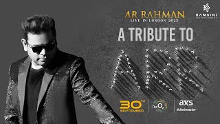 A TRIBUTE TO AR RAHMAN  HAMSINI ENTERTAINMENT  ARR LIVE IN LONDON 2023  SEPT 30TH  4K VIDEO [upl. by Eisoj566]