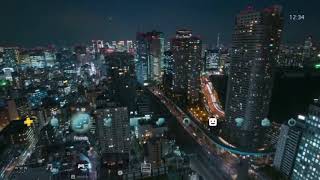 4K Brain Breaker Night Cyber City Dynamic Theme [upl. by Gide]