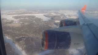 Aeroflot Ilyushin IL96 Takeoff from Moscow SVO  Window View [upl. by Nuriel]