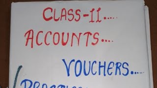 Class 11 project file on Vouchers Accounts [upl. by Adnaugal205]