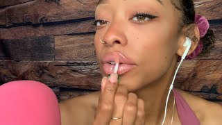 ASMR  LIPGLOSS APPLICATION  Tingly Kisses  Mouth Sounds 💋 [upl. by Ardnuek112]