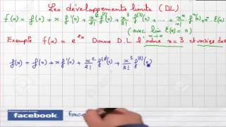 analyse mathématique  développements limités 1 [upl. by Einalam]