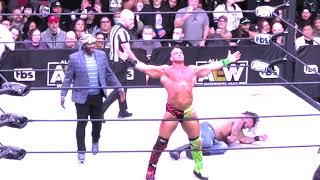 AEW DARK 1423 SCHAFF AEW DEBUT VS BRIAN CAGE [upl. by Chafee]