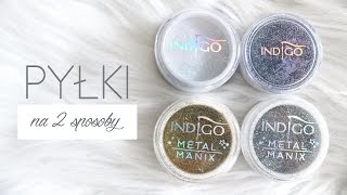 Pylki Do Paznokci Na 2 Sposoby Tutorial  Manicure Hybrydowy [upl. by Mackler]