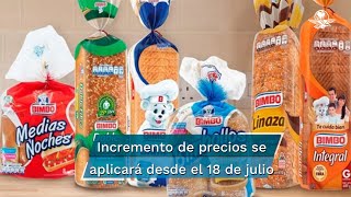 Bimbo anuncia que subirá los precios de sus productos [upl. by Fink752]