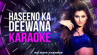 Saara Zamaana Haseeno Ka Deewana  KARAOKE  Kaabil 2017 [upl. by Akehsar631]